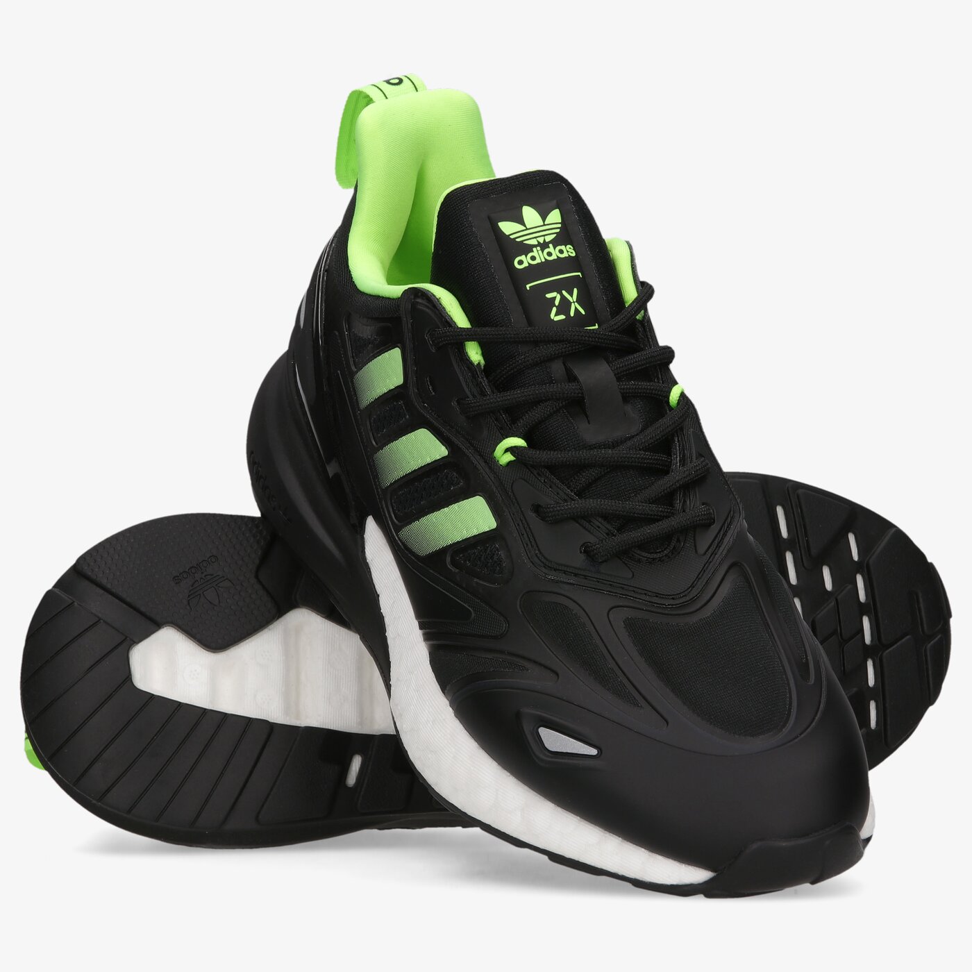 Детски маратонки ADIDAS ZX 2K BOOST 2.0 J gz6995 цвят черен