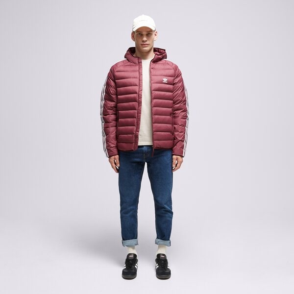 Мъжко зимно яке ADIDAS ЯКЕ ПУХЕН PAD HOODED PUFF il2567 цвят бордо