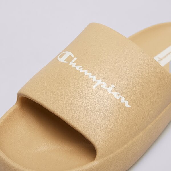 Мъжки чехли и сандали CHAMPION SOFT SLIPPER s22255ms041 цвят бежов