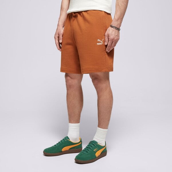 Мъжки къси панталони PUMA ШОРТИ BETTER CLASSICS RELAXED SHORTS 62424981 цвят кафяв
