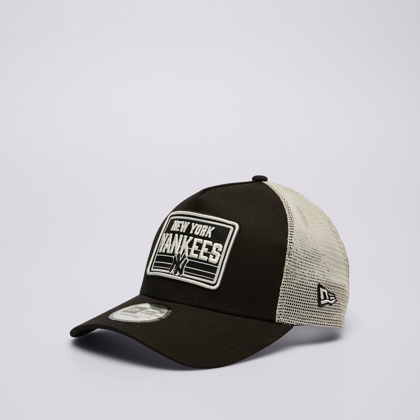 Мъжка шапка с козирка NEW ERA ШАПКА MLB PATCH TRUCKER NYY NEW YORK YANKEES 60667680 цвят черен