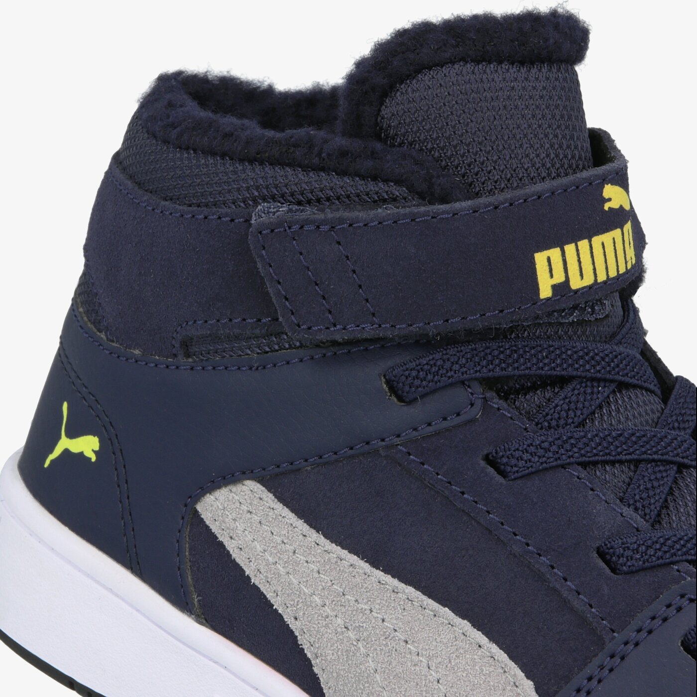 Детски маратонки PUMA REBOUND FUR SD V PS 37049803 цвят тъмносин
