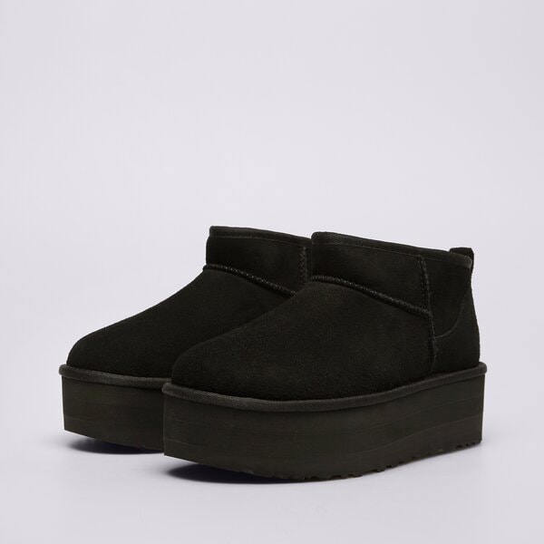 Дамски кежуал UGG CLASSIC ULTRA MINI PLATFORM 1135092-blk цвят черен