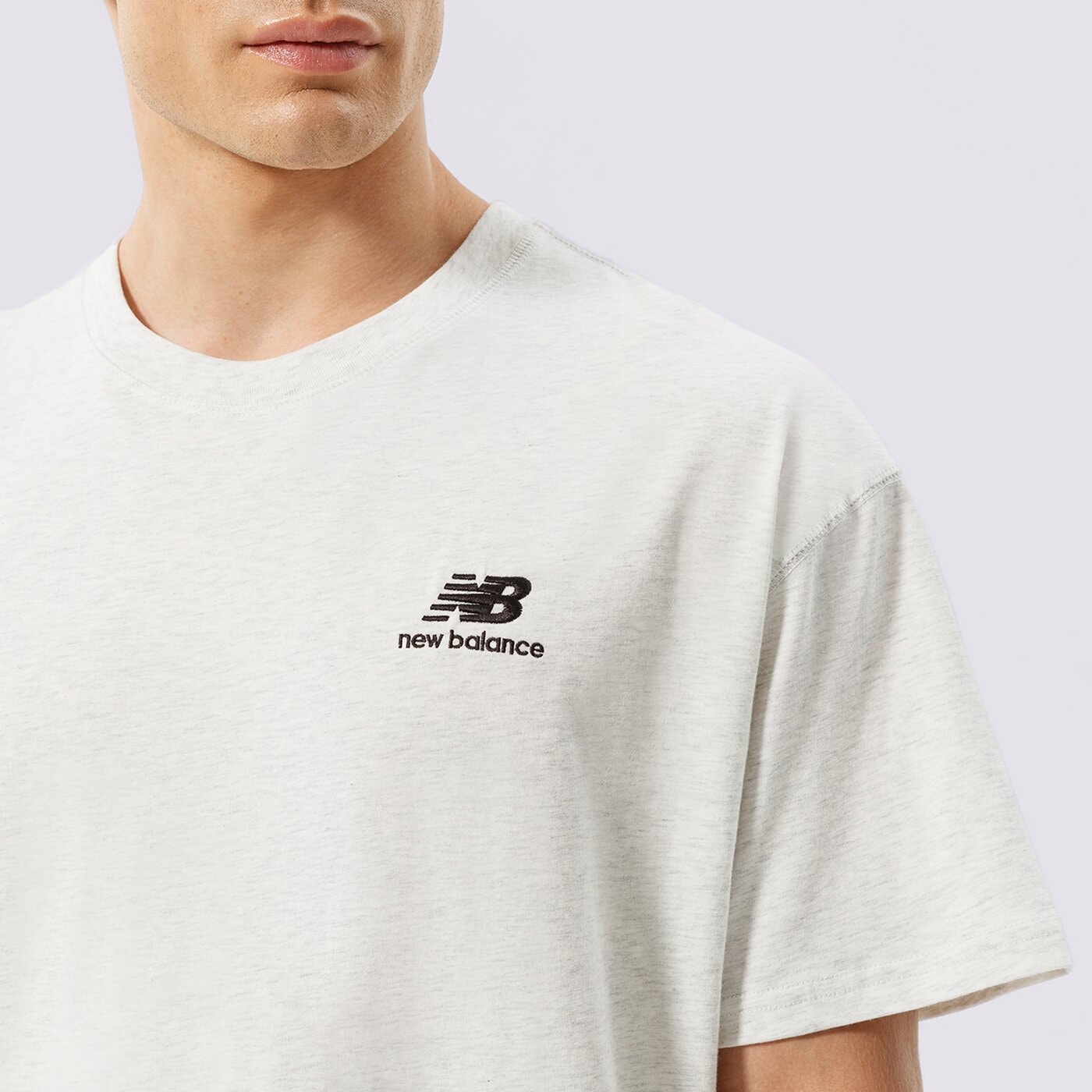 Мъжка тениска NEW BALANCE ТЕНИСКА NB ESSENTIALS UNI-SSENTIALS TEE ut21503sah цвят сив