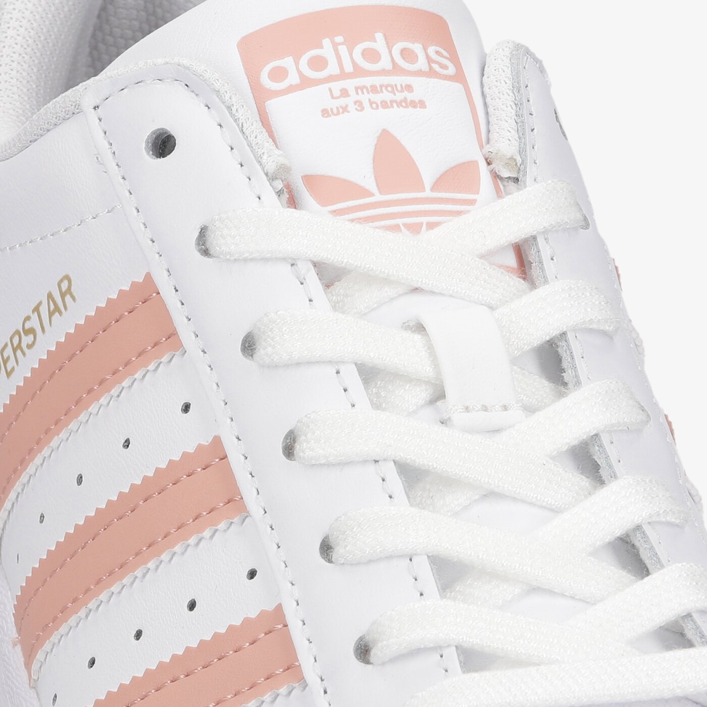 Мъжки маратонки ADIDAS SUPERSTAR  h00162 цвят бял