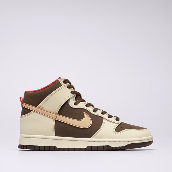 Мъжки маратонки NIKE DUNK HIGH RETRO SE fb8892-200 цвят кафяв