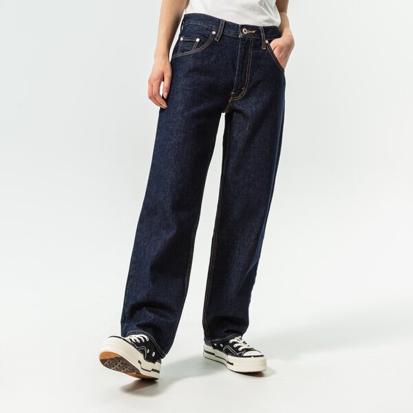 Дамски панталони LEVI'S ПАНТАЛОНИ 94 BAGGY SILVERTAB a3518-0004 цвят черен