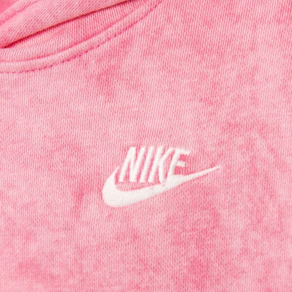 Детски суичър NIKE СУИТЧЪР С КАЧУЛКА K NSW WASH PO HOODIE FT GIRL ih2375-684 цвят розов