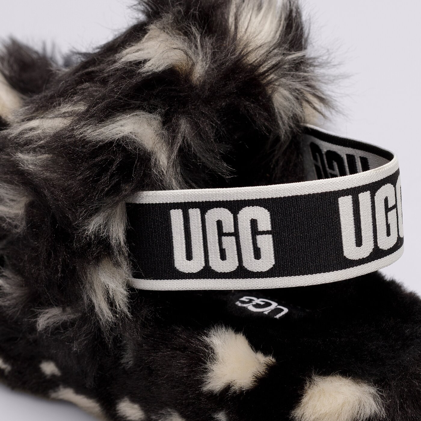 Дамски чехли и сандали UGG OH YEAH SPOTS 1118165-black цвят черен