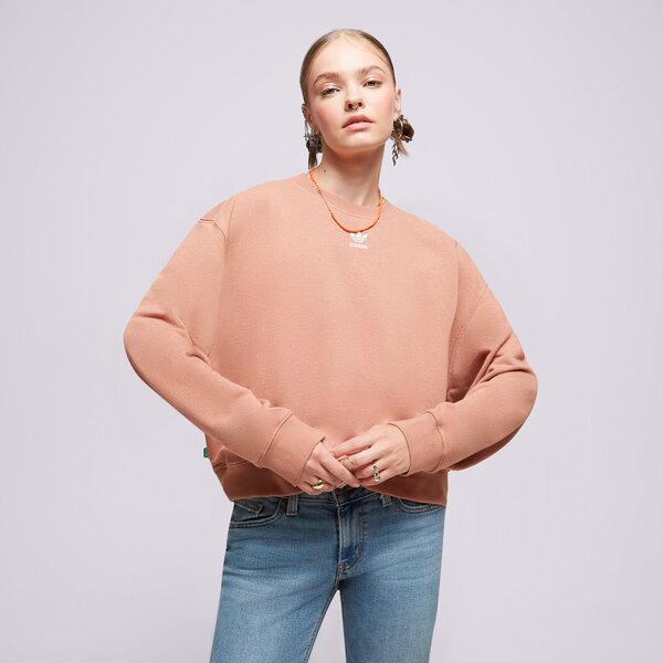 Дамски суичър ADIDAS СУИТЧЪР ESS SWEATER ic1822 цвят розов