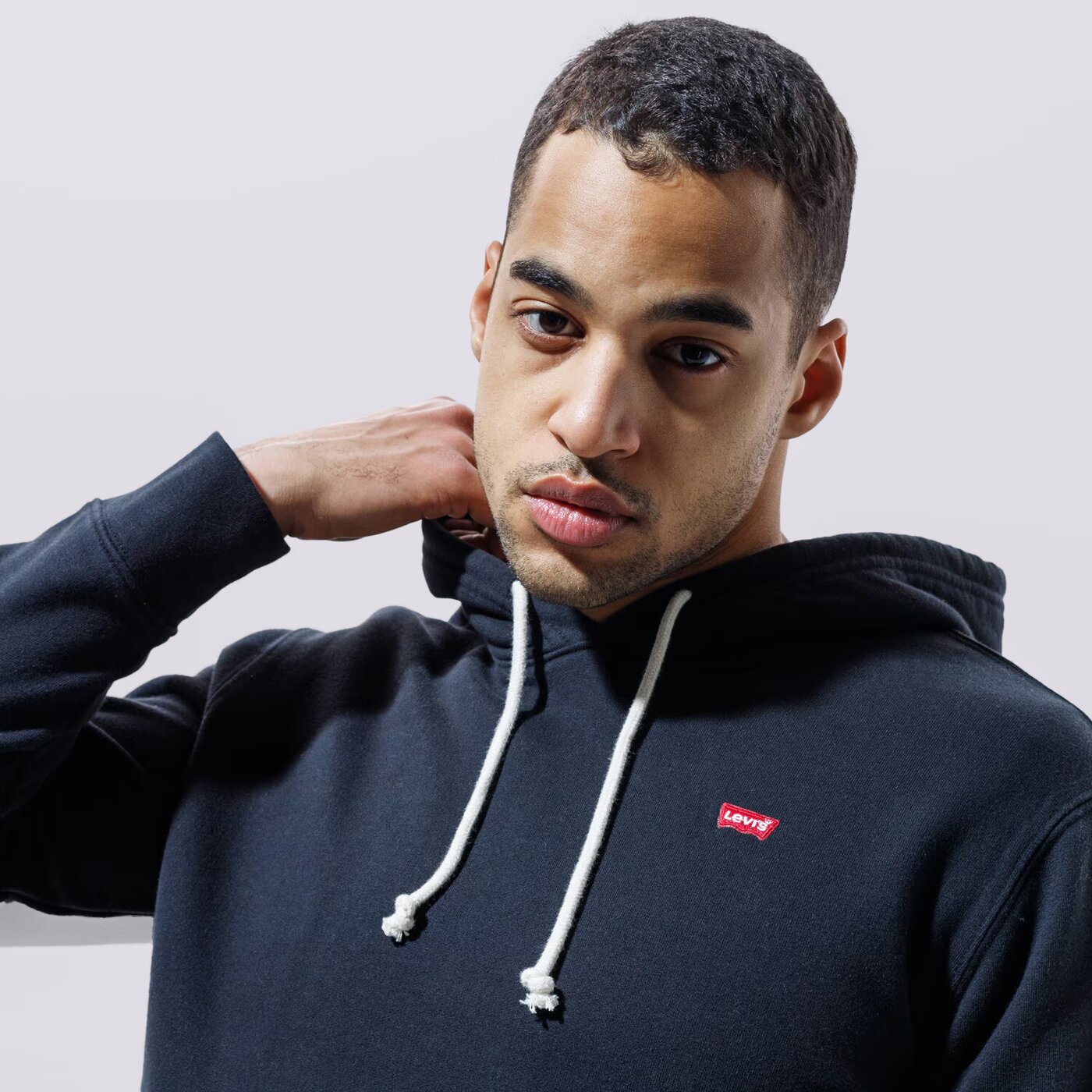 Мъжки суичър LEVI'S СУИТЧЪР С КАЧУЛКА NEW ORIGINAL HOODIE 34581-0001 цвят черен