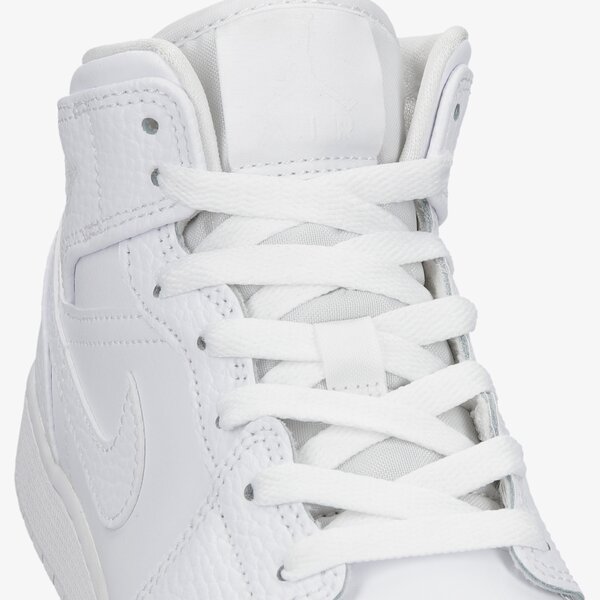 Детски маратонки AIR JORDAN 1 MID 554725-130 цвят бял