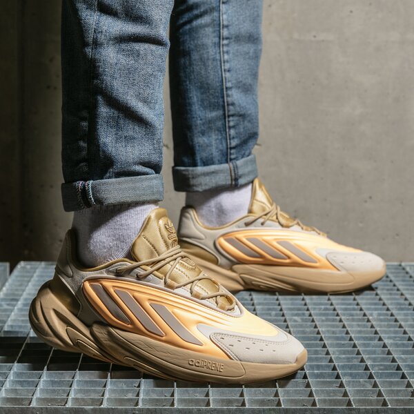 Мъжки маратонки ADIDAS OZELIA h04254 цвят бежов