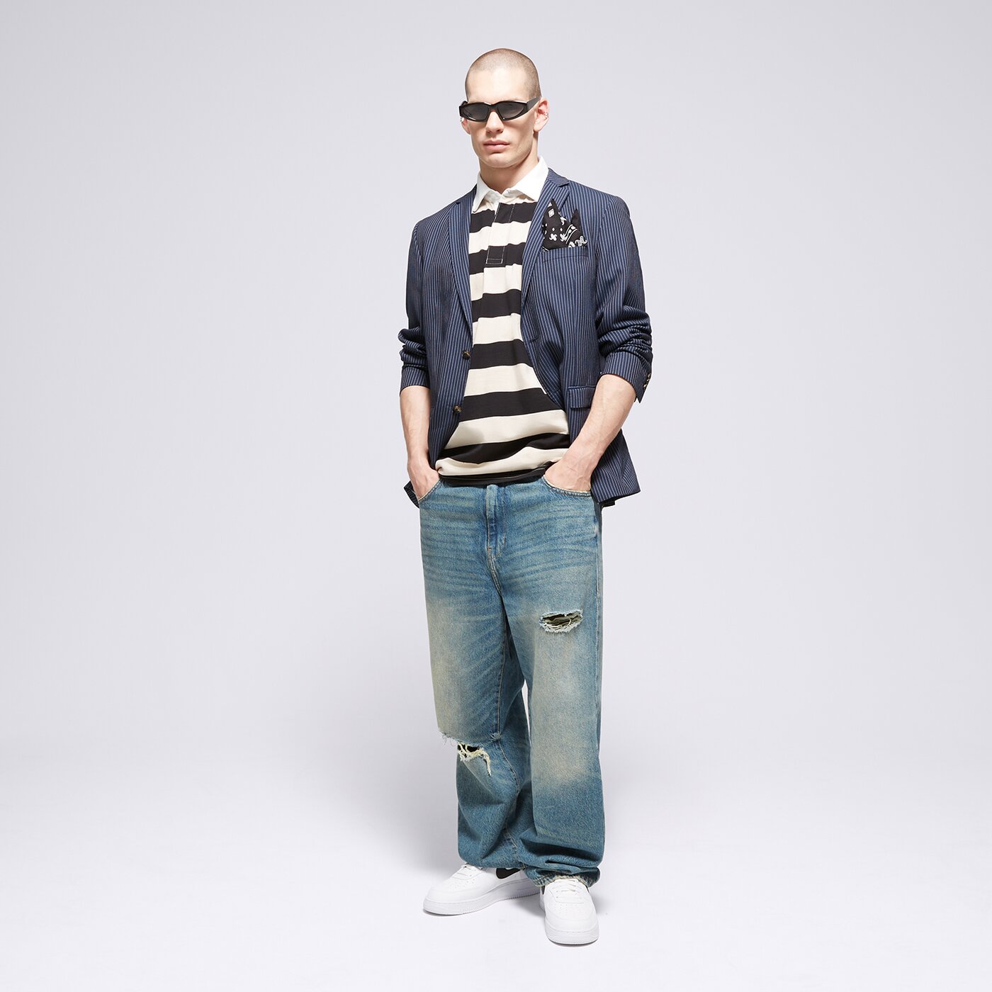 Мъжка тениска CONFRONT ТЕНИСКА ТИП ПОЛО CONFRONT cf124pom40002 цвят черен