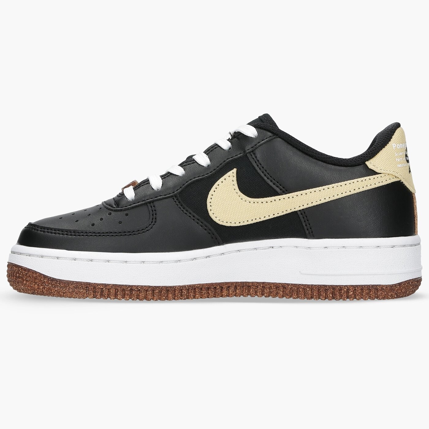 Детски маратонки NIKE AIR FORCE 1 LV8 da3093-001 цвят черен