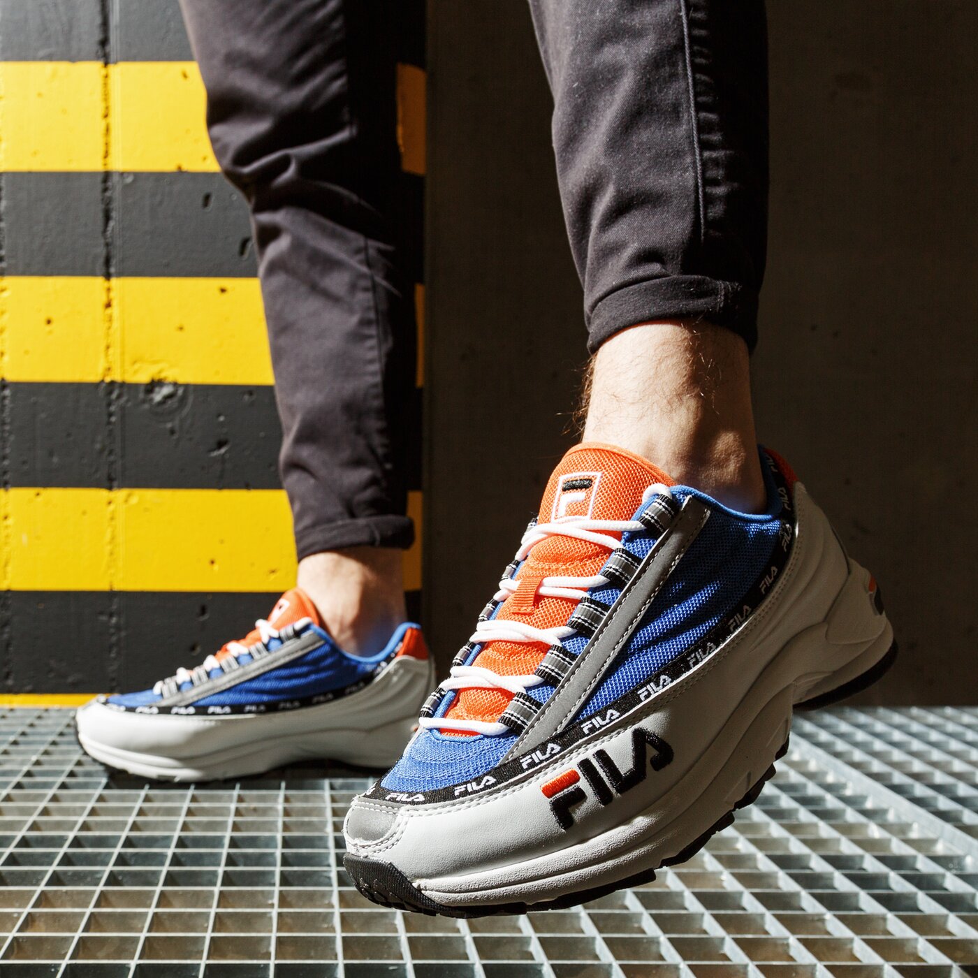 Мъжки маратонки FILA DSTR97 CB 101071392m цвят бял