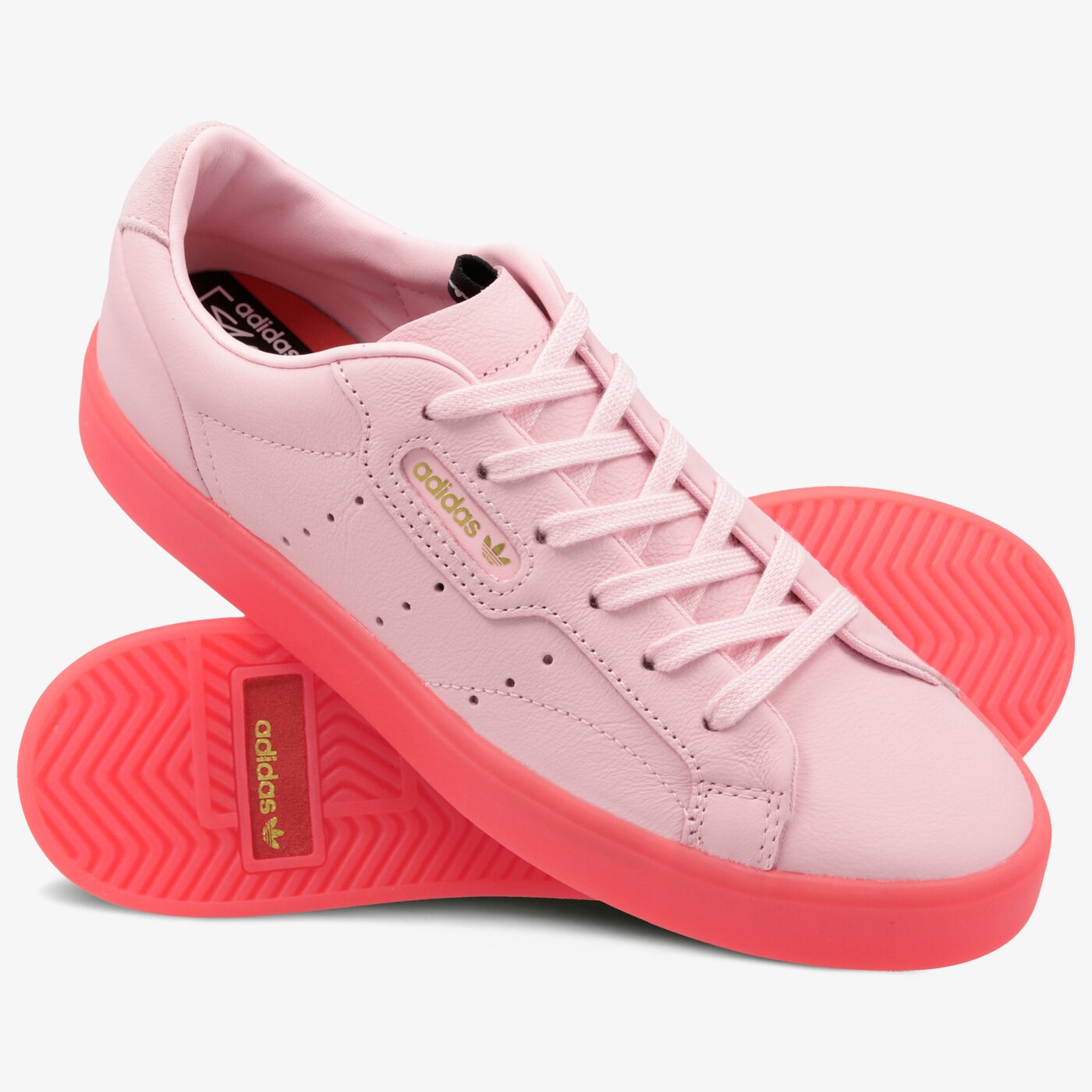 Дамски маратонки ADIDAS SLEEK W bd7475 цвят розов