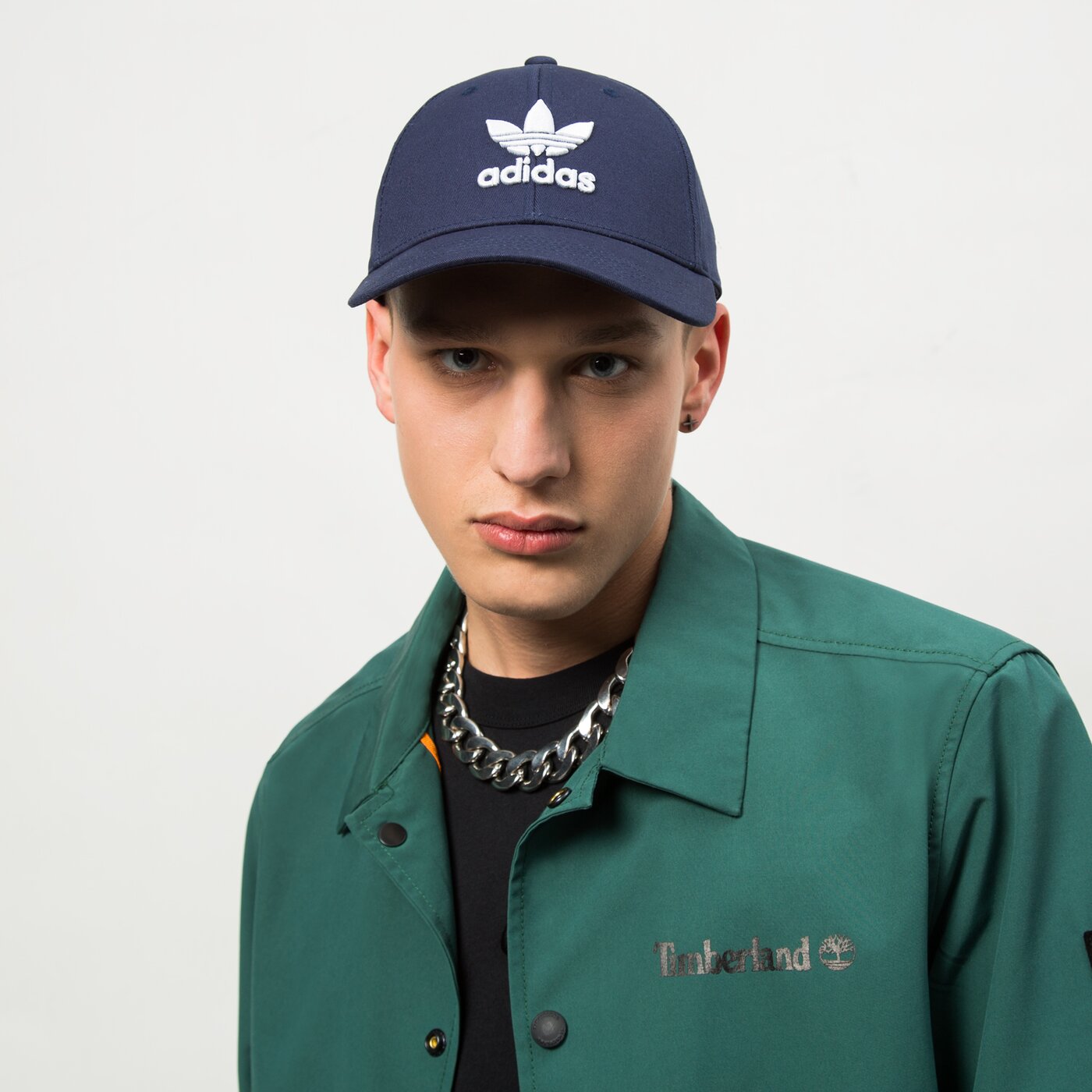 Дамска шапка с козирка ADIDAS ШАПКА BASEB CLASS TRE hl9327 цвят син