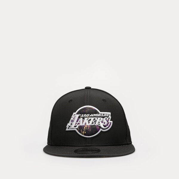 Мъжка шапка с козирка NEW ERA ШАПКА PRINT INFILL 9FIFTY LAKERS LOS ANGELES LAKERS 60298829 цвят черен