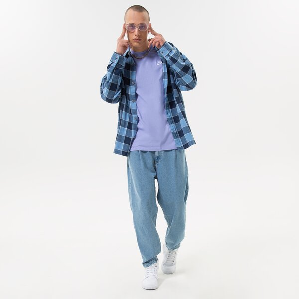 Мъжка тениска NIKE ТЕНИСКА SPORTSWEAR CLUB ar4997-570 цвят виолетов