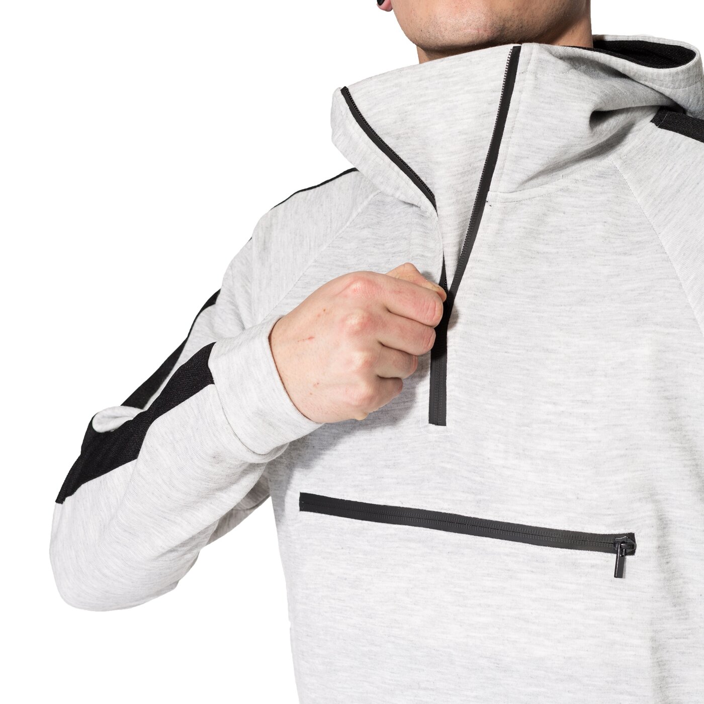 Мъжки суичър CONFRONT СУИТЧЪР ATWOOD cf17blm18001 цвят сив