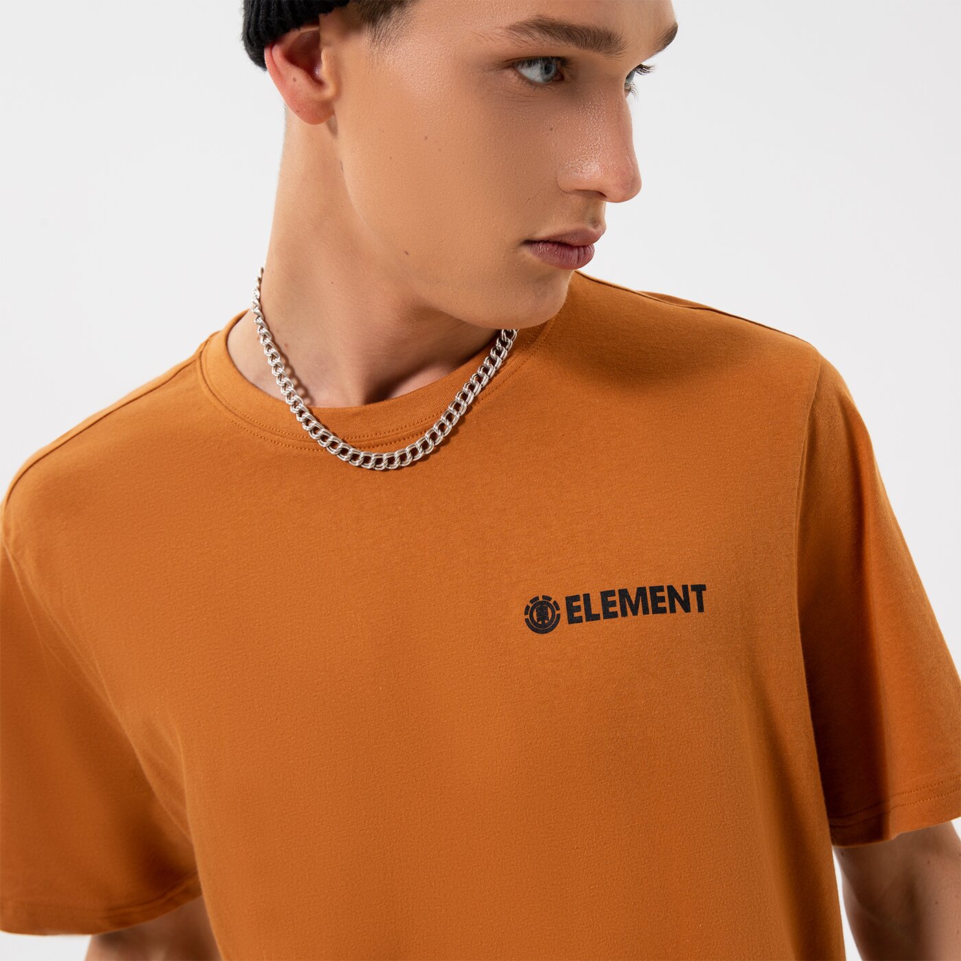 Мъжка тениска ELEMENT ТЕНИСКА BLAZIN CHEST SS z1ssi6-4787 цвят оранжев
