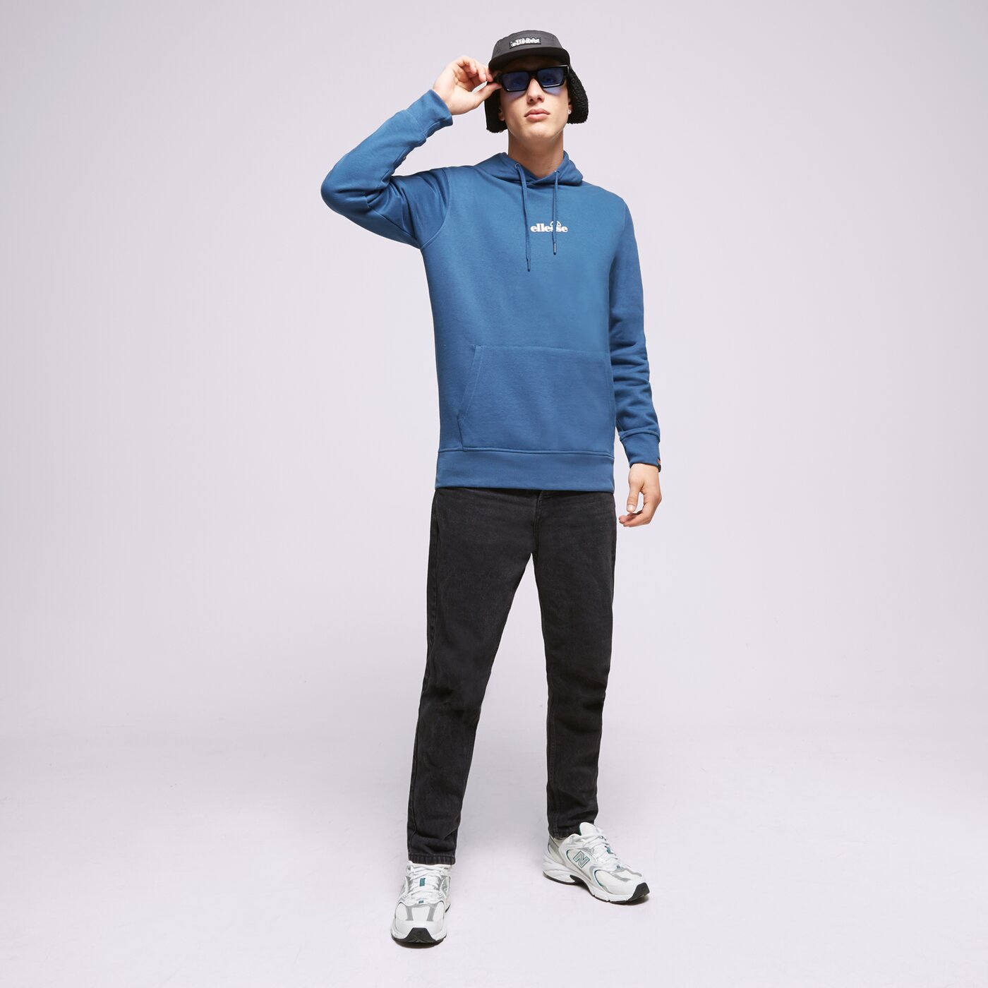 Мъжки суичър ELLESSE СУИТЧЪР С КАЧУЛКА PERSHUTA BLUE OH HOODY shp16466402 цвят син