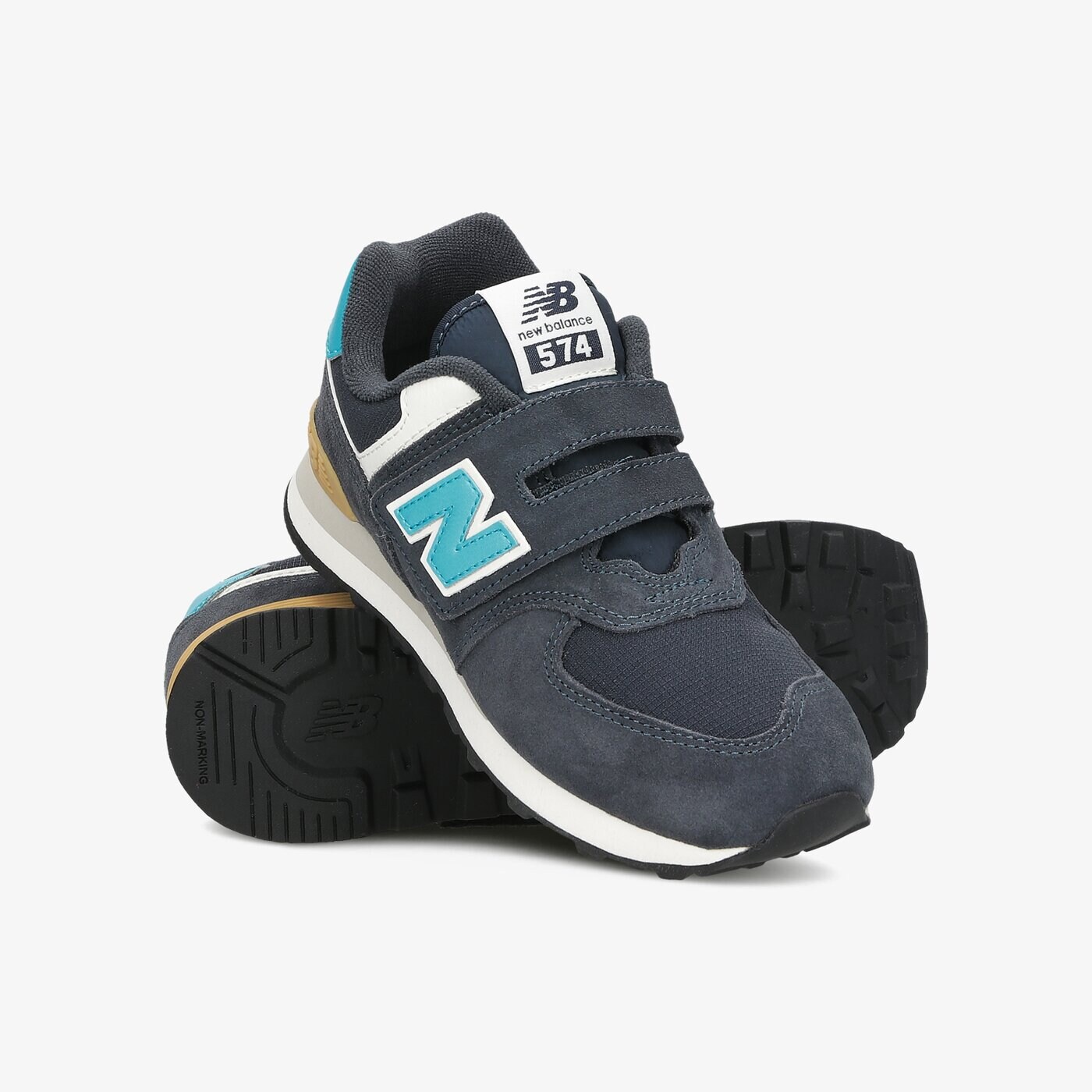 Детски маратонки NEW BALANCE 574  pv574ms2 цвят тъмносин