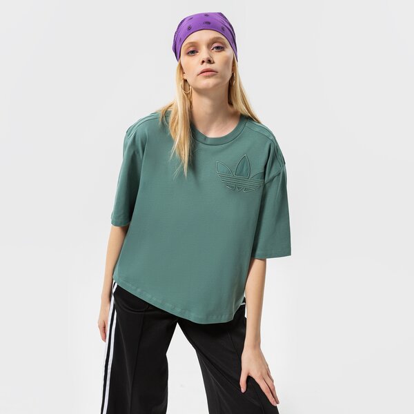 Дамска тениска ADIDAS ТЕНИСКА TEE he4746 цвят зелен
