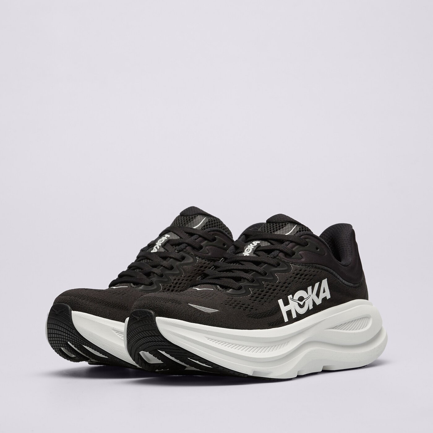 Дамски маратонки HOKA BONDI 9 1162012bwht цвят черен