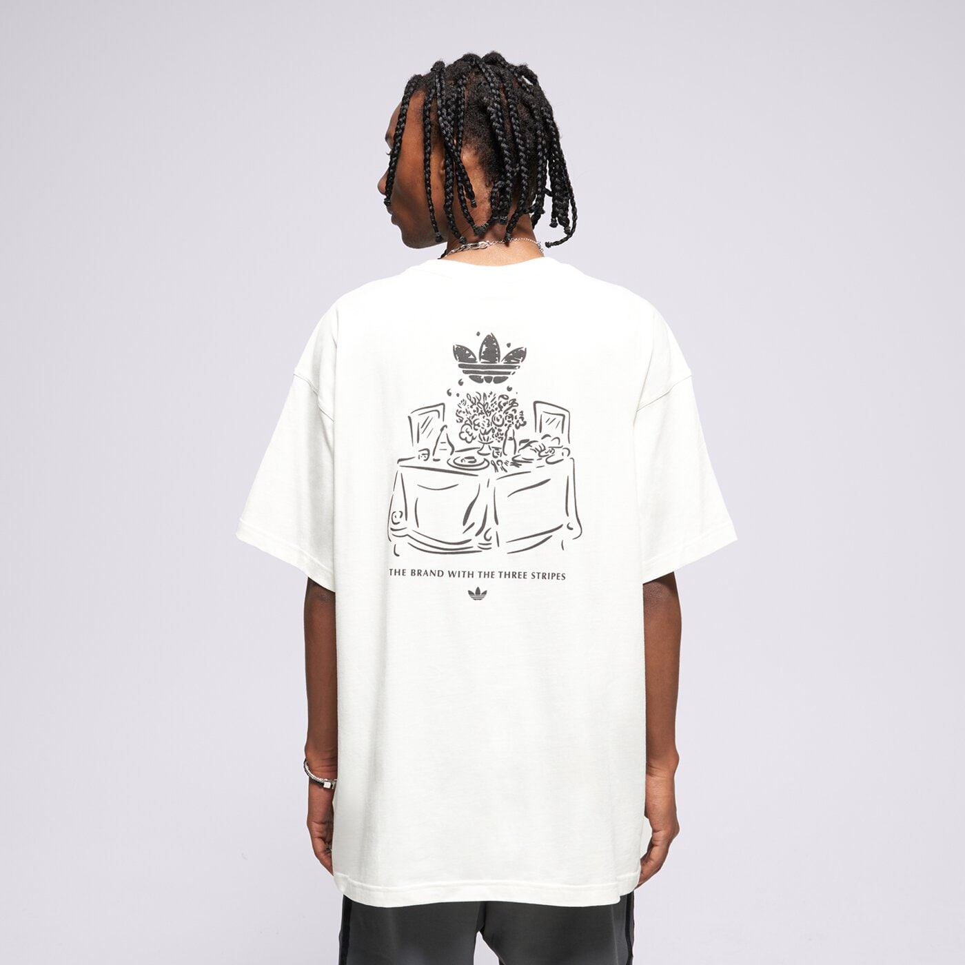 Мъжка тениска ADIDAS ТЕНИСКА SUPPER CLUB TEE hy2063 цвят бял