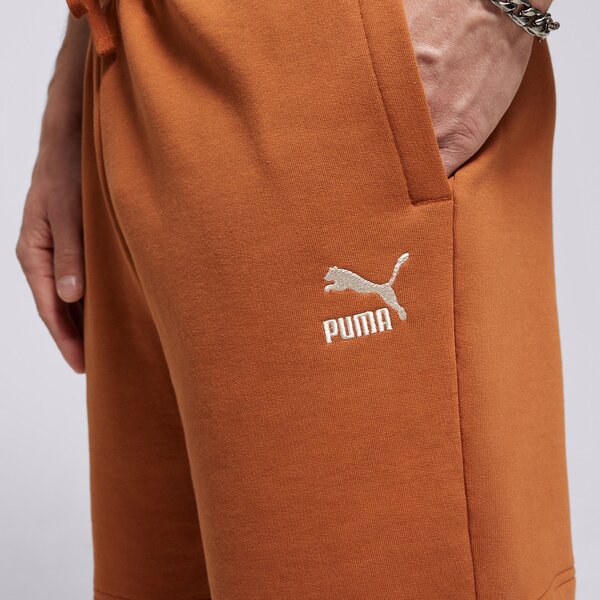 Мъжки къси панталони PUMA ШОРТИ BETTER CLASSICS RELAXED SHORTS 62424981 цвят кафяв