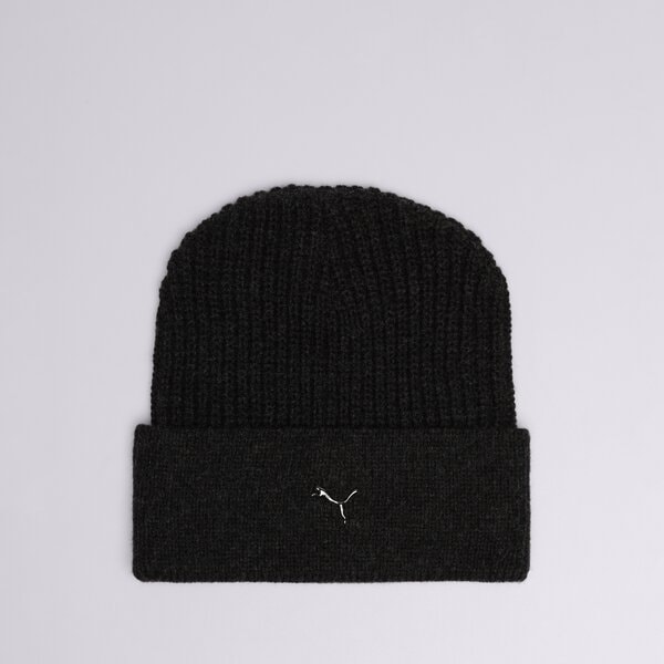 Дамска зимна шапка PUMA ШАПКА PUMA METAL CAT BEANIE 024874 01 цвят черен