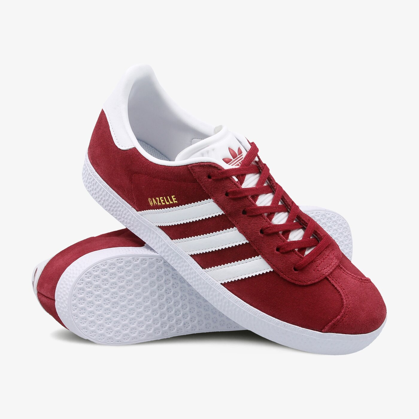 Детски маратонки ADIDAS GAZELLE J cq2874 цвят бордо