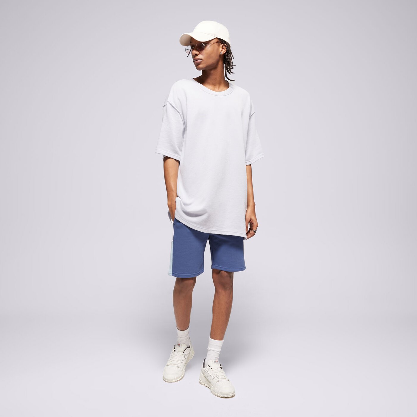 Мъжки къси панталони ELLESSE ШОРТИ TURI SHORT NAVY/BLUE/WHT shz17435379 цвят тъмносин