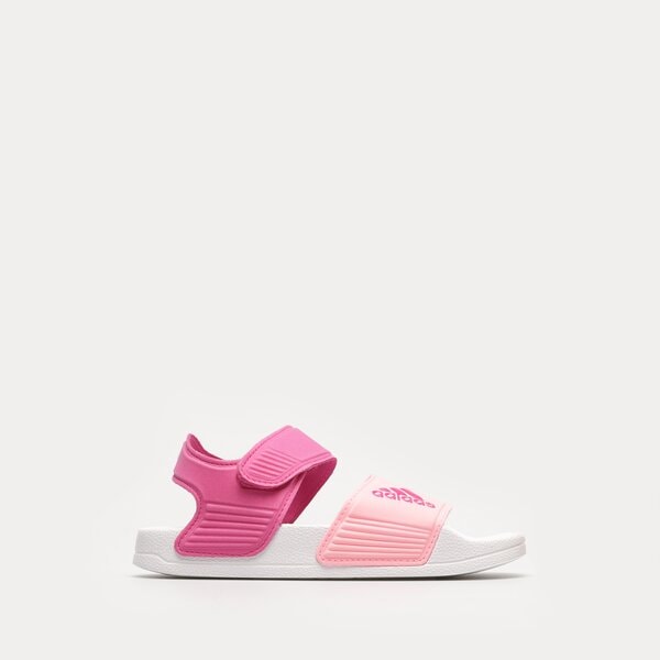 Детски чехли и сандали ADIDAS ADILETTE SANDAL K h06445 цвят розов