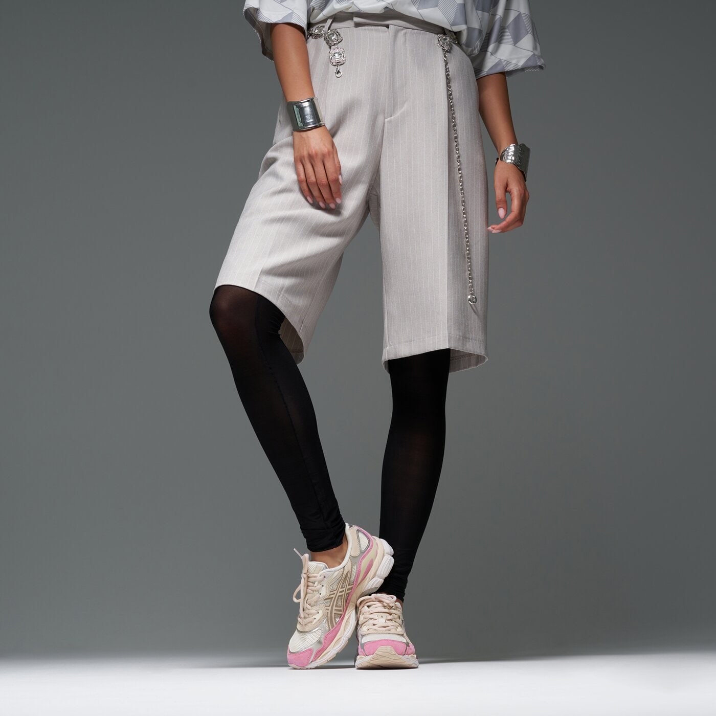 Дамски маратонки ASICS GEL-NYC 1203a383-104 цвят розов