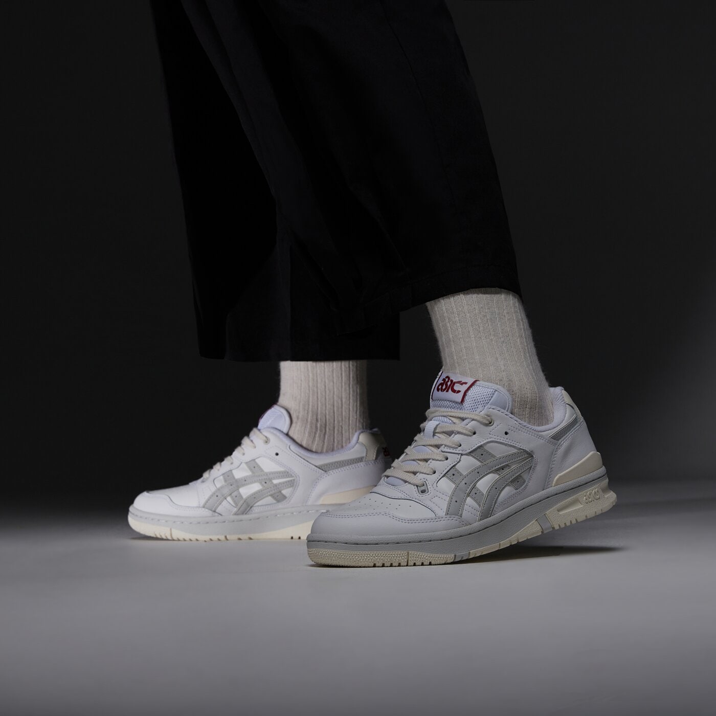 Мъжки маратонки ASICS EX89 1203a539-121 цвят бял