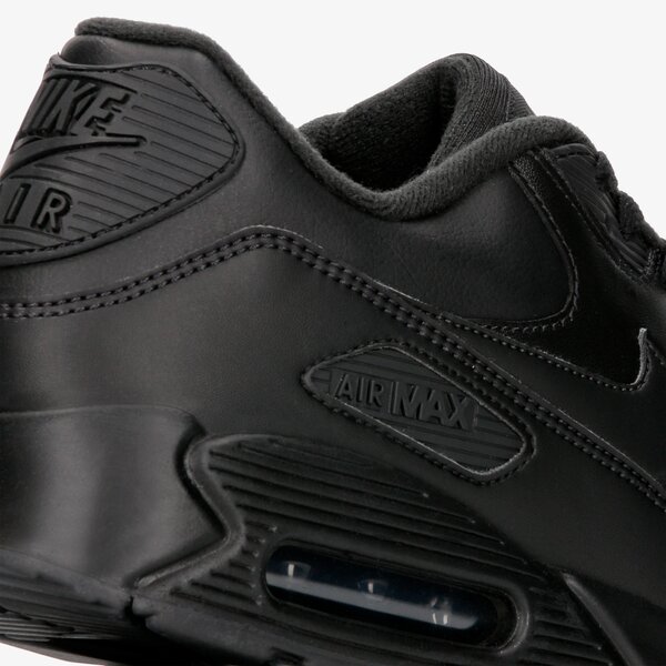 Мъжки маратонки NIKE AIR MAX 90 LEATHER  302519-001 цвят черен