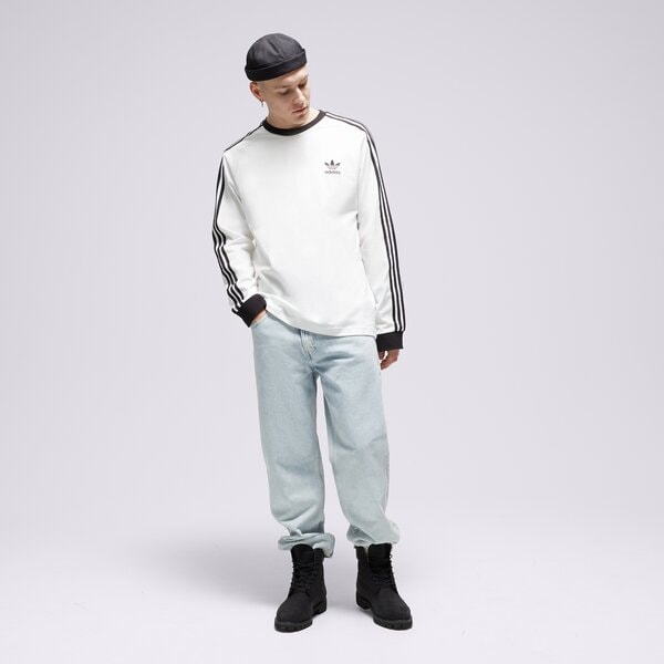 Мъжка тениска ADIDAS ТЕНИСКА 3 STRIPES LS T ia4879 цвят бял