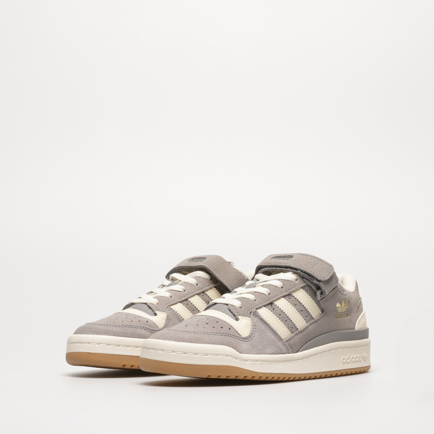 Детски маратонки ADIDAS FORUM LOW J hq7159 цвят сив