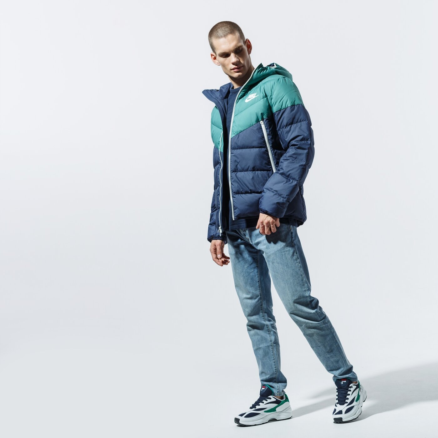 Мъжко зимно яке NIKE ЯКЕ M NSW DWN FILL WR JKT HD 928833-362 цвят зелен