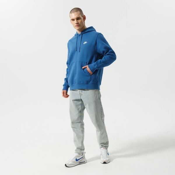 Мъжки суичър NIKE СУИТЧЪР С КАЧУЛКА NIKE SPORTSWEAR CLUB FLEECE bv2654-407 цвят син
