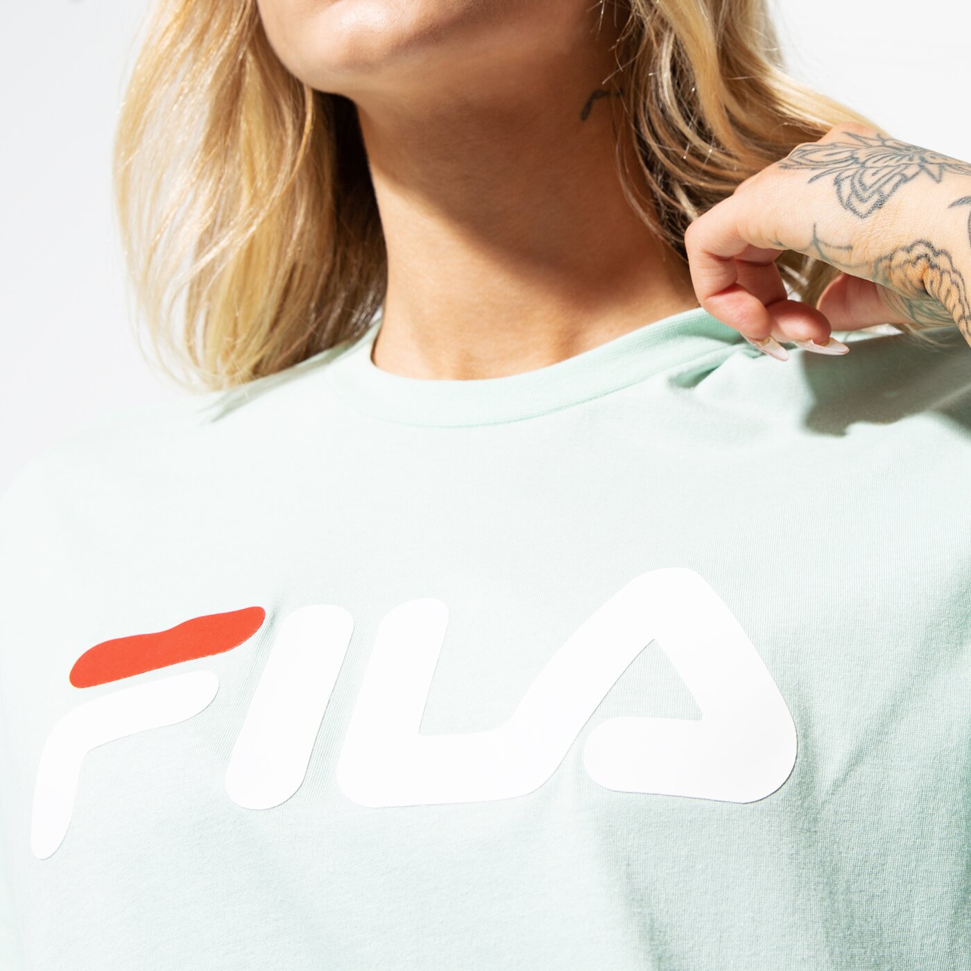 Дамска тениска FILA ТЕНИСКА SS PURE SHORT SLEEVE SHIRT 681093a204 цвят зелен