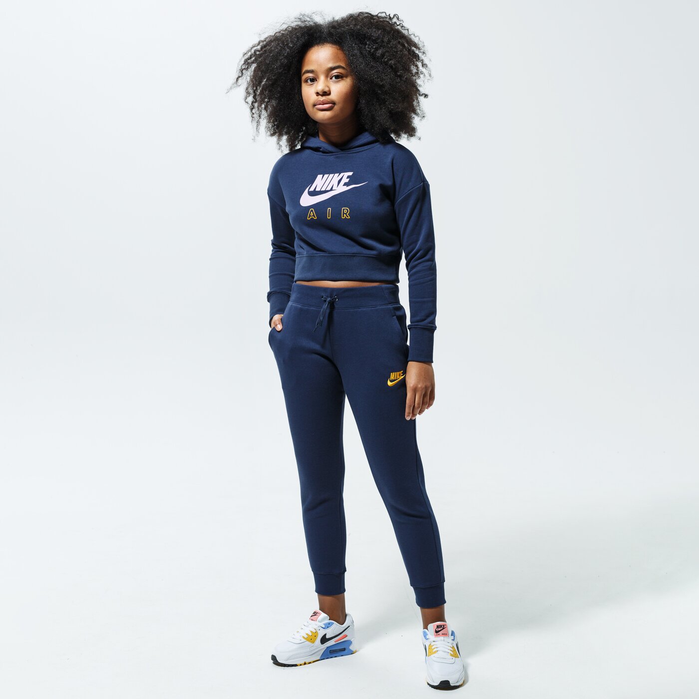 Детски панталони NIKE ПАНТАЛОНИ SPORTSWEAR bv2720-451 цвят тъмносин