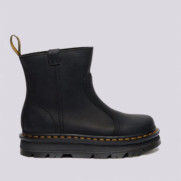 Дамски боти DR.MARTENS ZEBZAG RIGGER BOOT WARM LINED 42662001 цвят черен