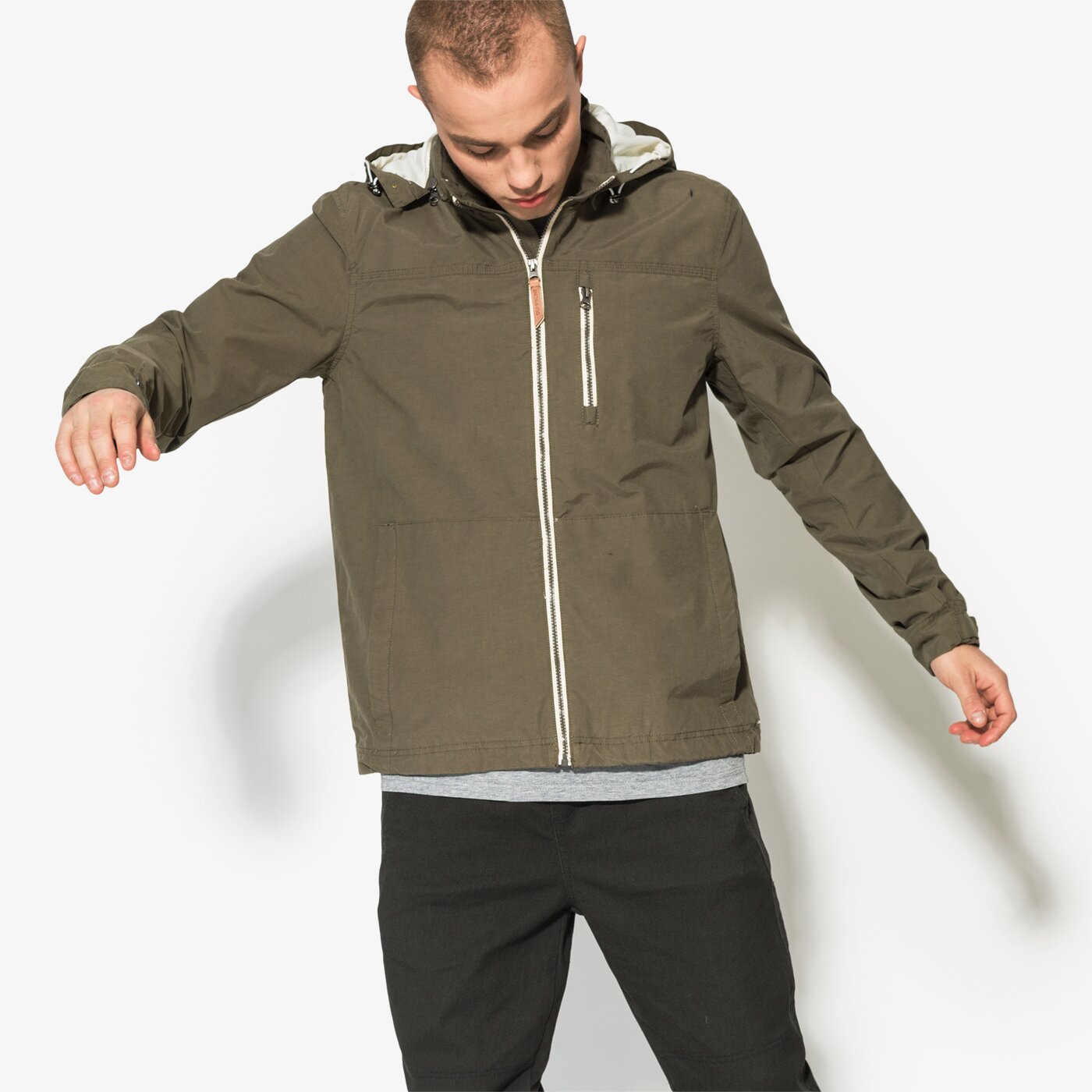 Мъжко преходно яке CONFRONT ЯКЕ FERN cf18kum23001 цвят зелен