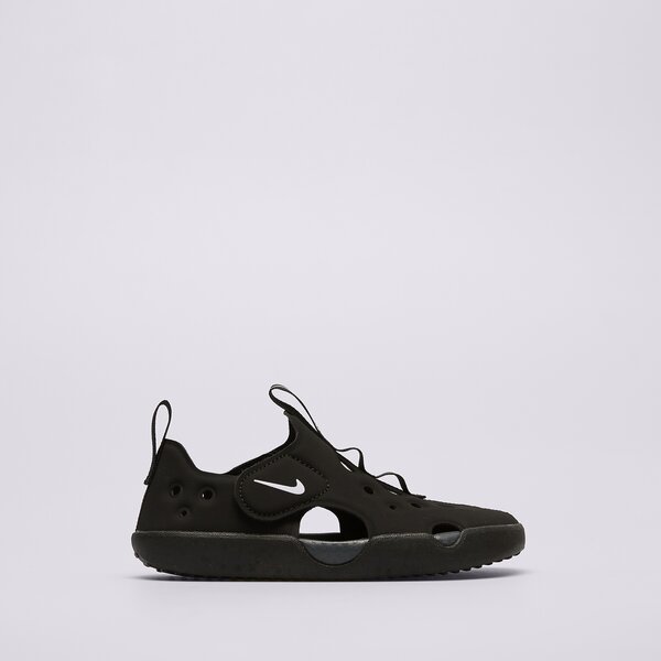 Детски чехли и сандали NIKE SUNRAY PROTECT 4 BP hf6277-001 цвят черен