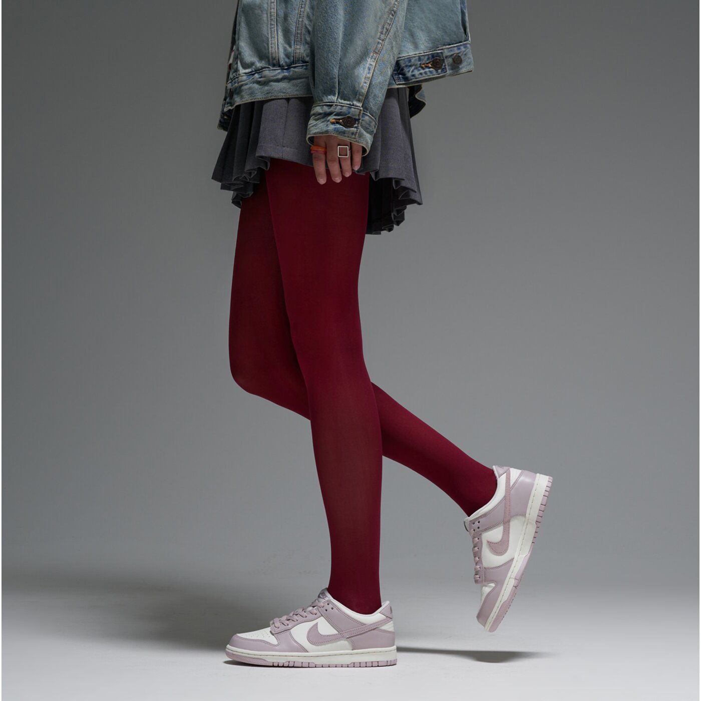 Детски маратонки NIKE DUNK LOW BG fb9109-122 цвят виолетов