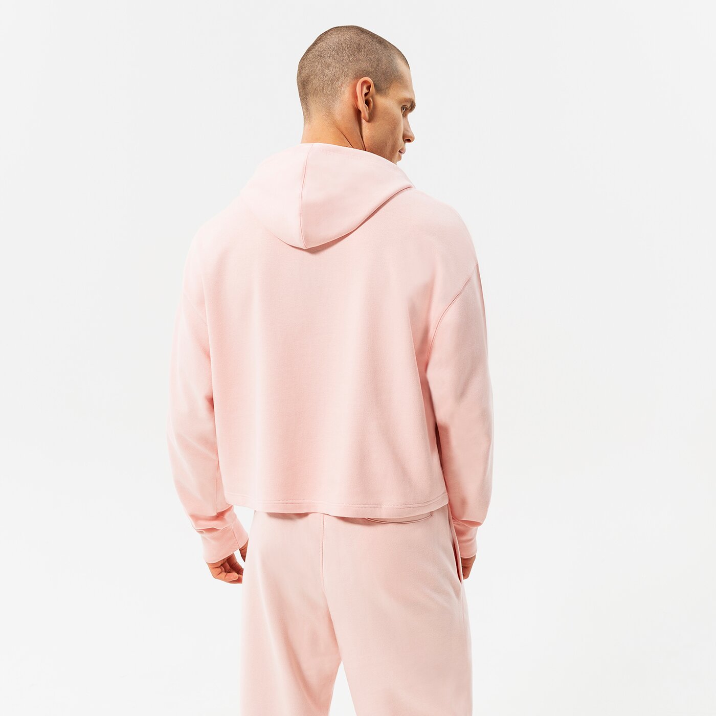 Дамски суичър NEW BALANCE СУИТЧЪР С КАЧУЛКА NB ESSENTIALS UNI-SSENTIALS CR ut21502pie цвят розов